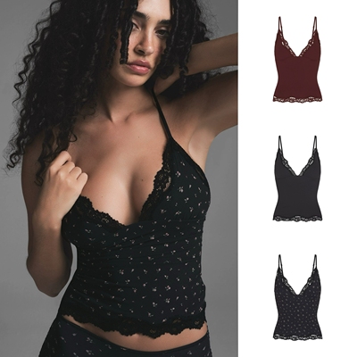 吊带背心性感聚拢拼接弹力吊带裙