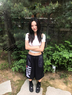 正品现货OPEN YY X HELLOKITTY联名款印花休闲短裤薄款直筒运动裤