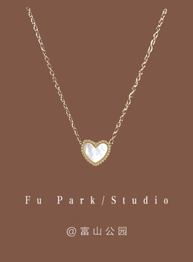 「浪漫狙击」双面爱心项链