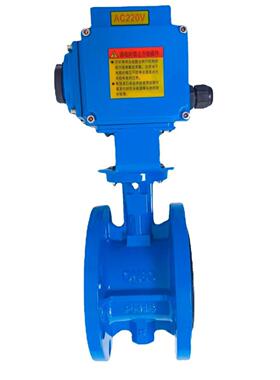 天津融创电动蝶阀D941XP-16Q国标法兰软密封电动304不锈钢蝶阀