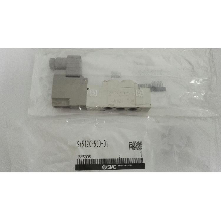 全新原装SMC两位五通电磁阀SY5120-5DD-01 24V
