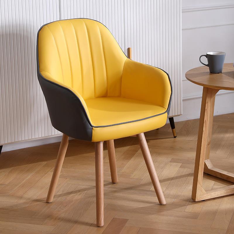 电脑椅家用舒适靠背办公座椅大学生宿舍学习久坐书房实木电竞椅子