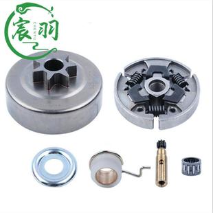 450离合器链轮插木齿 Husqvarna 445 345 机油泵蜗杆张紧器 340