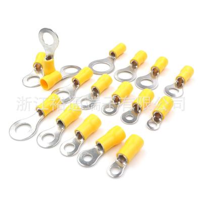 【RV系列】5.5-3.5/4/5/6/8/10/12圆形预绝缘冷压端子环12-10AWG