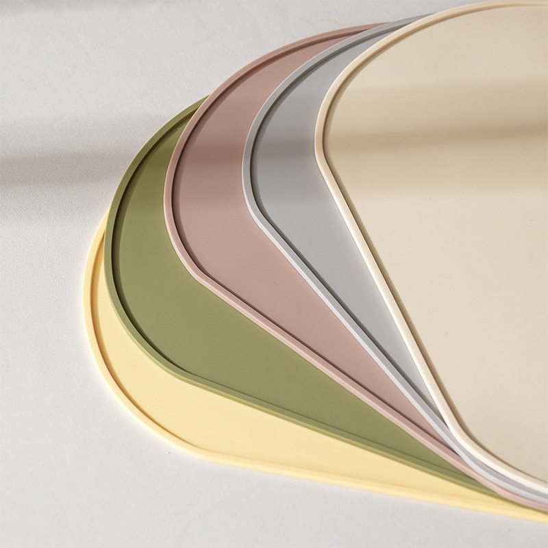 宠物硅胶餐垫防滑猫粮碗垫子防洒易清洗猫食盆垫狗狗碗防漏地垫