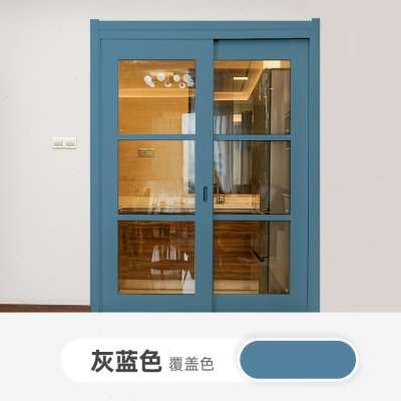 速发水性塑钢窗户窗框翻新r旧门 窗改色漆白漆塑料油漆喷漆木器漆