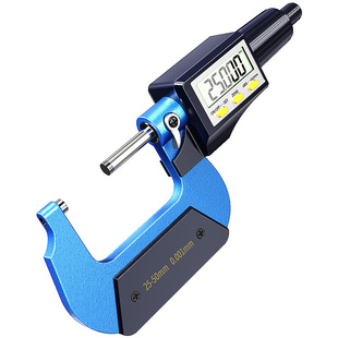 极速销沪豪外径千分尺精度0.001数显C电子螺旋测微器仪0-25-50高