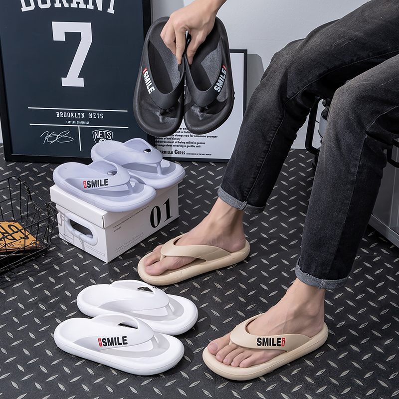 休闲时尚潮流个性平底人字拖