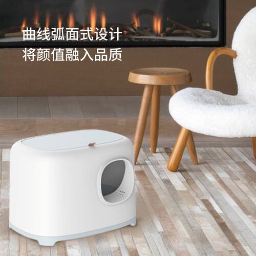 厂家全封闭半封闭大号抽屉顶入式猫砂盆猫厕所防臭猫咪用品