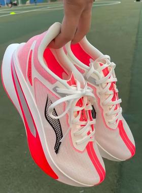 飞电6C跑步全掌碳板学生透气减震回弹超轻竞速运动鞋比赛跑鞋冬季