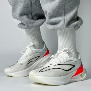 飞电5C碳板秋冬款新款透气潮流时尚减震跑鞋专业竞速马拉松运动鞋