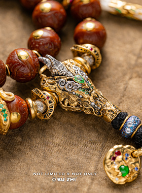 不止文玩新品青龙三通925银22K