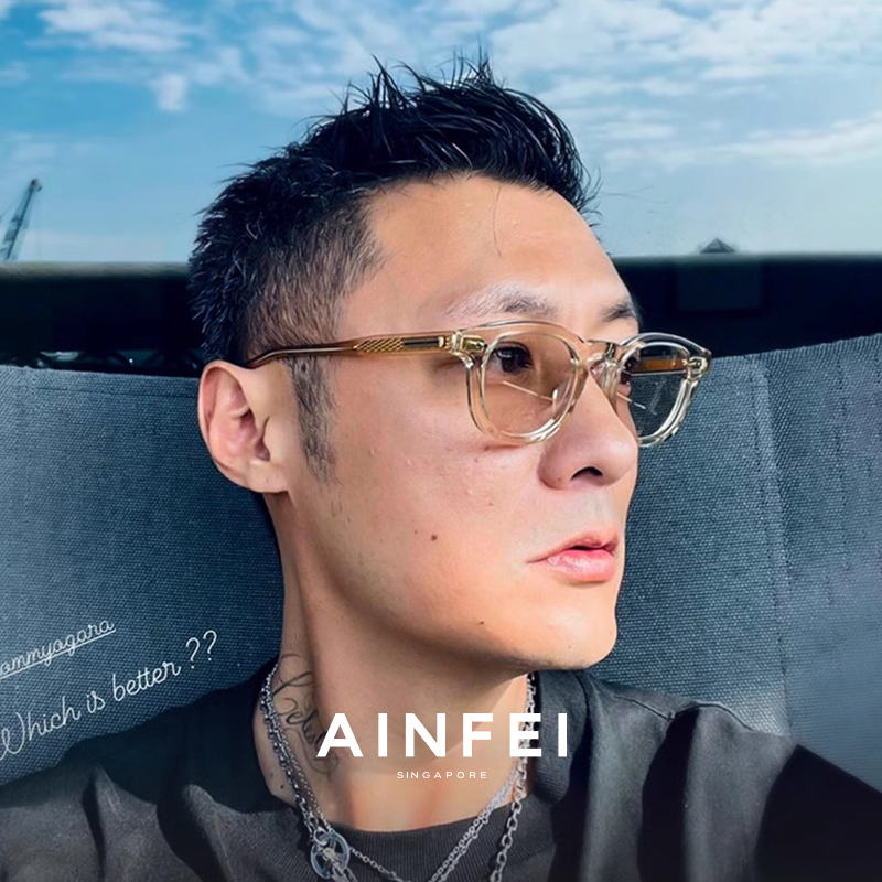 余文乐同款2024新款复古防晒墨镜防紫外线开车男士眼镜日系太阳镜