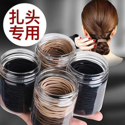 简约头绳女韩版发圈不勒少女发绳