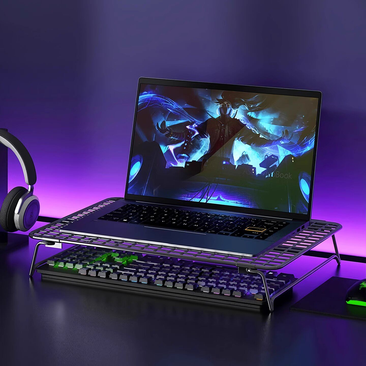 笔记本电脑支架散热底座烧烤支撑架家用桌面铁艺散热架支架子宿舍,3C数码配件,笔记本多功能支架/桌,淘宝优惠券,粉丝福利购,淘宝优惠卷