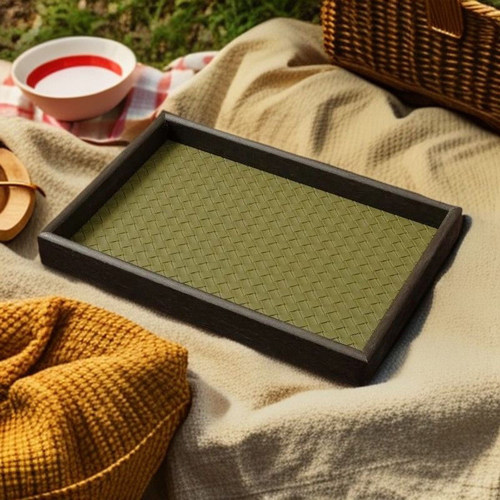 木质托盘轻奢饰品收纳戒指