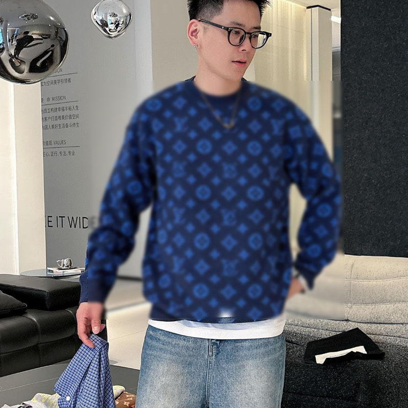 25秋冬新款潮牌大码针织毛衣