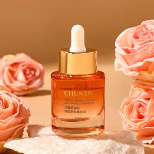 精华油玫瑰角鲨烷以油养肤滋润补水保湿 精 紧致淡纹舒缓女面部爆款