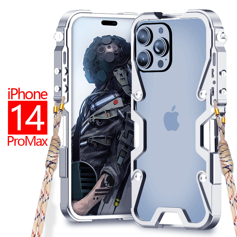iPhone16户外运动风金属手机壳