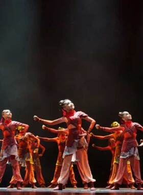 再现花木兰儿童演出服角色扮演小荷风采舞蹈表演服女童中国舞服装