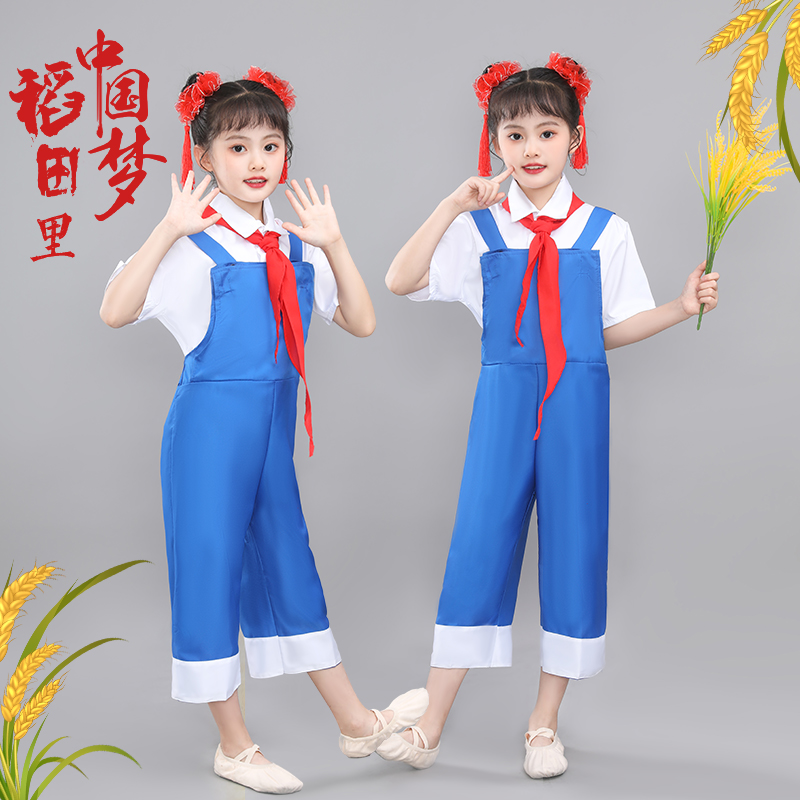 稻田里的中国梦禾下乘凉梦演出服