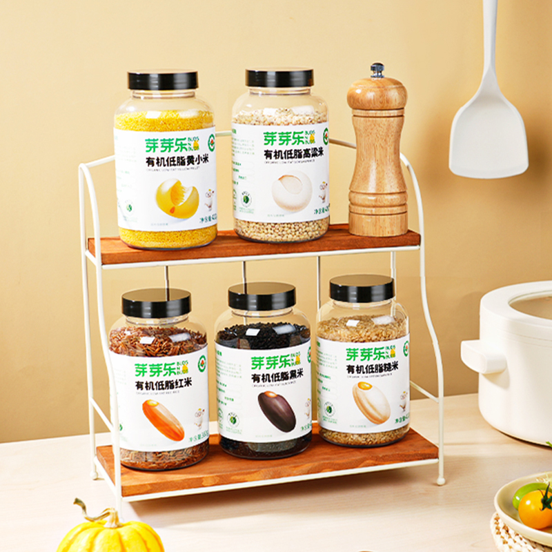 有机米类®黑红糙高粱薏仁血糯米黄小米四色小米玉米糁杂粮