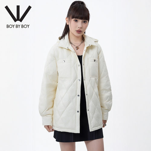 BOY BY BOY商场同款潮牌女装冬季宽松舒适厚款羽绒服W70080