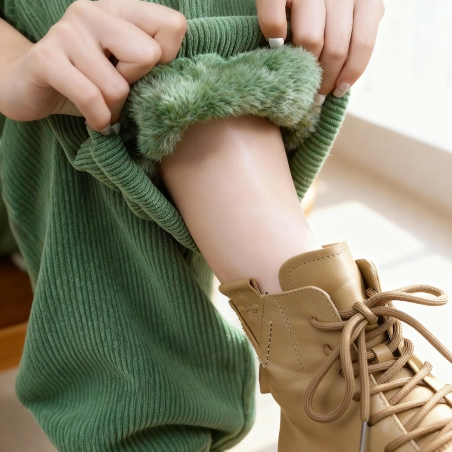 【送运费险】抖音爆款保暖棉裤女