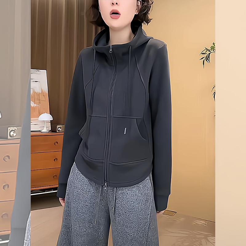 【送运费险】爆款灰色连帽上衣