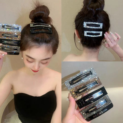 发夹轻奢侧边夹掰掰夹ins碎发夹