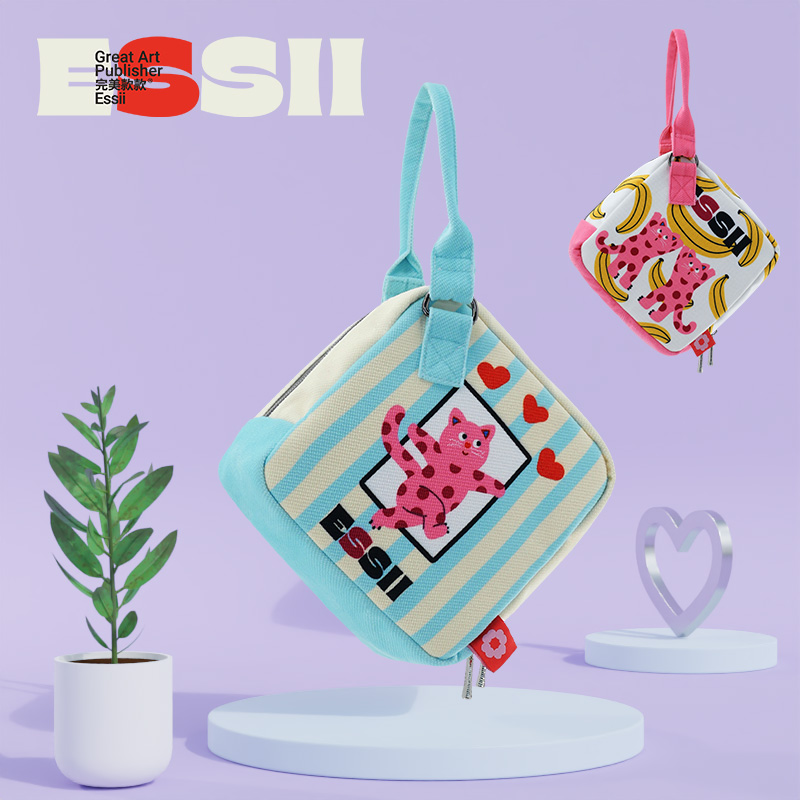 完美款款可爱猫猫骰子包