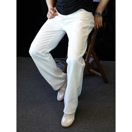 26夏纯棉亲肤简约男装牛仔裤修饰
