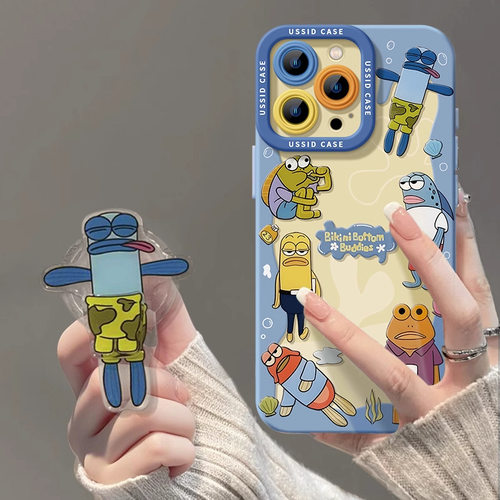 比奇堡苹果手机壳17pro新款iphon
