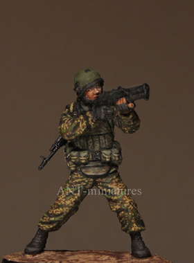 源模居GK树脂白模模型1/35 二战士兵 军事题材手办兵人军人280RQJ