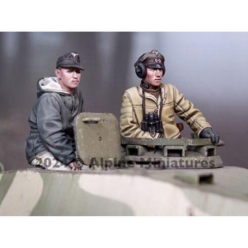 源模居GK 1/35树脂模型 二战德国坦克乘员 手办白模 1393R
