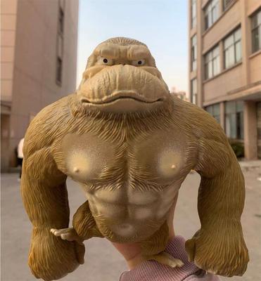 Creative sandbag gorilla stress relief toy pinch sand elasti