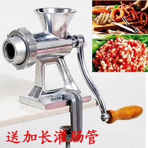 打肉机器家用46型手摇绞肉机手动多功能碎肉机灌肠机铝合金家庭灌