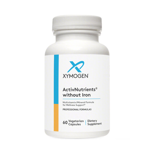 XYMOGEN成人维矿无铁配方营养胶囊ActivNutrients without2027/2
