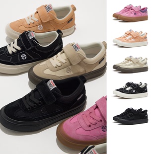 VISION童鞋 CHOPPER低帮魔术贴滑板鞋帆布鞋秋冬男女儿童运动鞋