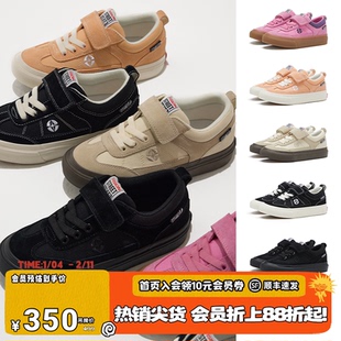 VISION童鞋 CHOPPER低帮魔术贴滑板鞋帆布鞋秋冬男女儿童运动鞋