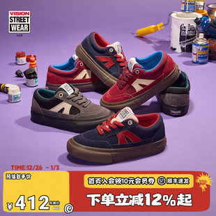 运动鞋 滑板鞋 男女儿童25夏新 STICK系带低帮帆布鞋 VISION童鞋