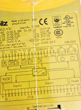 议价全新PILZ皮尔兹PNOZm1p安全继电器型号77310