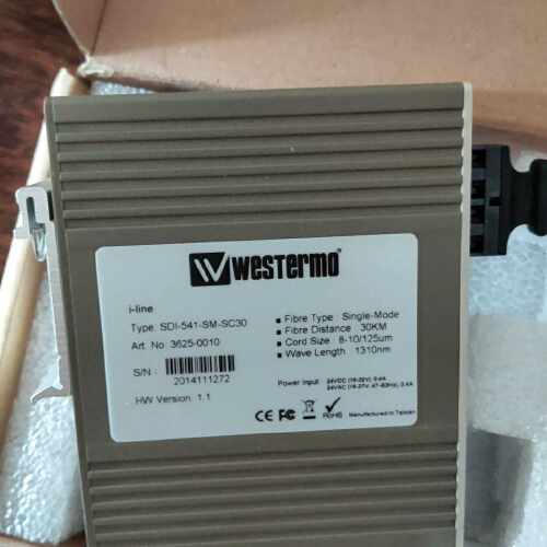议价WESTERMO威斯特摩SDI-541-SM-SC30乙太网 议价