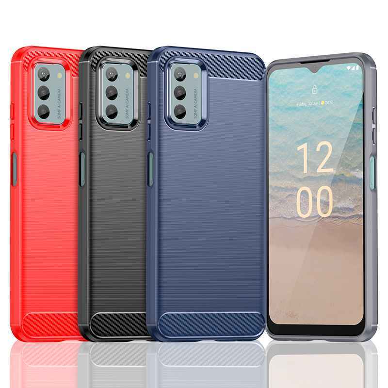 适用诺基亚G22手机壳C12Pro保护套C12Plus软硅胶6.1拉丝全包G42