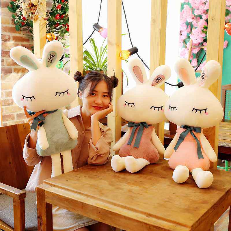 创意新款可爱love兔公仔毛绒玩具娃娃公司活动礼品儿童礼物