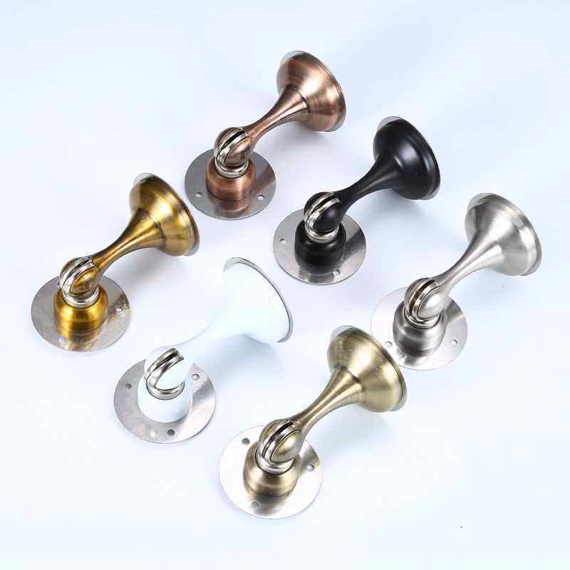 免打孔不锈钢门吸防撞门碰墙吸门阻卫生间门挡卧室两用强磁吸门器