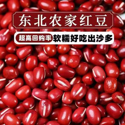 红小豆当季新货精品红豆沙五谷杂粮农家红豆小豆优质新鲜豆浆原料
