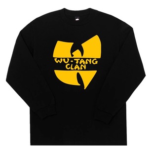 说唱长袖 Clan唇枪舌剑HipHop街舞DJ大码 T恤 Tang 美国购武当派Wu