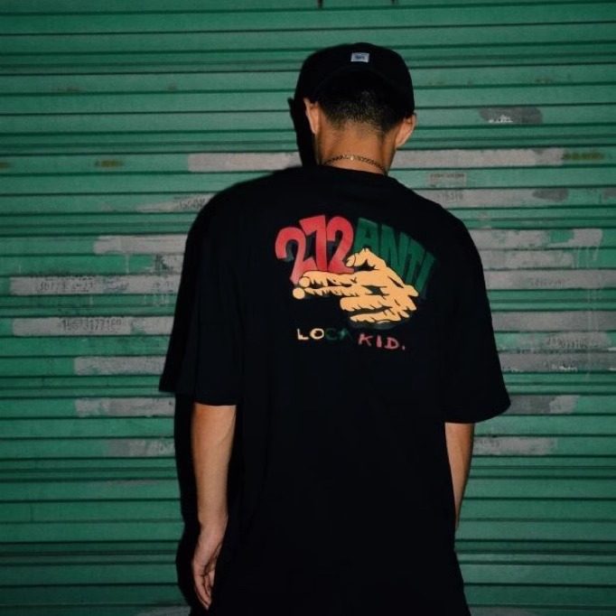 中国新说唱刘聪Key.L同款短袖T恤邦BANG 19SS 272ANTI T-SHIRT男