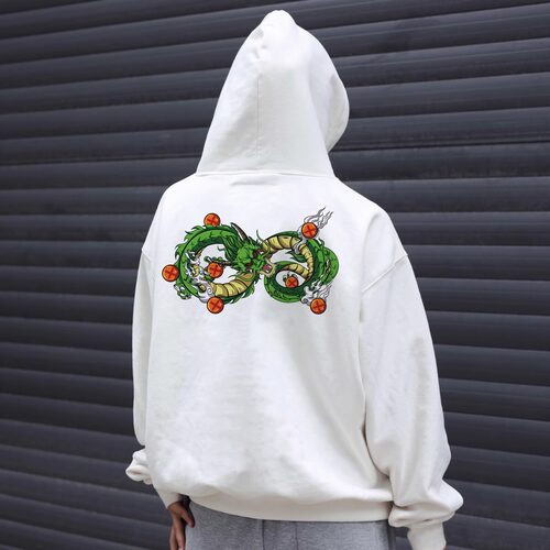 BIPOLAR x YOLO青年文化节龙珠联名秋冬美式男女情侣加绒帽衫卫衣